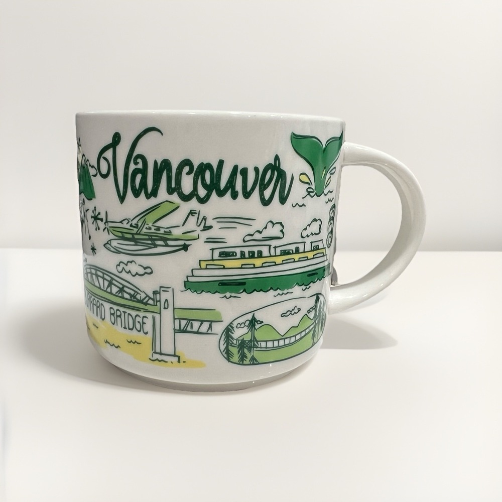 Starbucks Vancouver Coffee Mug 14oz - Been There Series